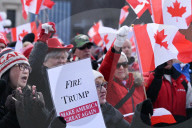 Hundreds Attend 'Elbows Up, Canada!' Rally In Ottawa