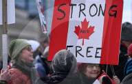 Hundreds Attend 'Elbows Up, Canada!' Rally In Ottawa