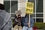 Protest To Support Mahmoud Khalil In Washington DC