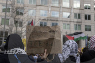 Protest To Support Mahmoud Khalil In Washington DC