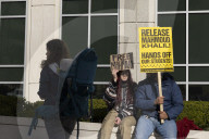 Protest To Support Mahmoud Khalil In Washington DC
