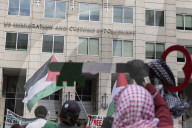 Protest To Support Mahmoud Khalil In Washington DC