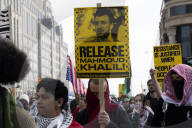Protest To Support Mahmoud Khalil In Washington DC