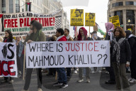 Protest To Support Mahmoud Khalil In Washington DC