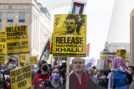 Protest To Support Mahmoud Khalil In Washington DC