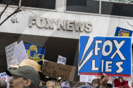 Protest Against Fox News In Washington, DC 