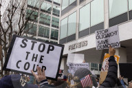 Protest Against Fox News In Washington, DC 