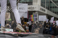 Protest Against Fox News In Washington, DC 