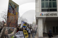 Protest Against Fox News In Washington, DC 