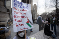 Protesters March In NYC In Support Of Mahmoud Khalil