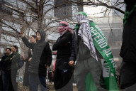 Protesters March In NYC In Support Of Mahmoud Khalil