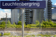Leuchtenbergring S-Bahn Station In Munich