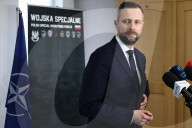 Polish Minister Of Defence Wladyslaw Kosiniak-Kamysz Press Conference