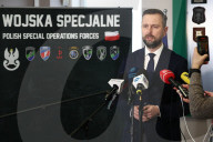 Polish Minister Of Defence Wladyslaw Kosiniak-Kamysz Press Conference