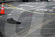 Man Set On Fire At West 41st Street And Broadway In Times Square Manhattan New York
