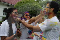Holi Festival In Indonesia