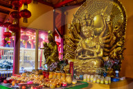 Chinese Buddhists Offer Prayers In Toronto, Canada