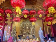Chinese Buddhists Offer Prayers In Toronto, Canada
