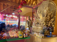 Chinese Buddhists Offer Prayers In Toronto, Canada