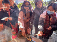 Chinese Buddhists Offer Prayers In Toronto, Canada