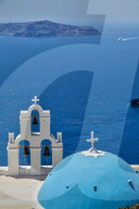 Daily Life On Santorini Island, Greece