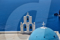 Daily Life On Santorini Island, Greece