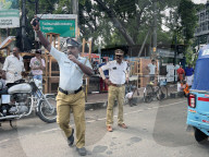 Traffic Police In Thiruvananthapuram