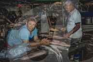 Fish Market In The City Of Belém In The Brazilian Amazon