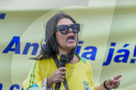 Protesters In Favor Of Bolsonaro Call For "Amnesty Now"