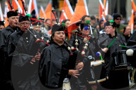 St. Patrick's Day Parade In Downtown Toronto, Canada, On March 16, 2025.