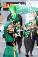 St. Patrick's Day Parade In Downtown Toronto, Canada, On March 16, 2025.