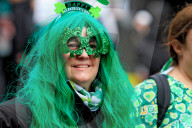 St. Patrick's Day Parade In Downtown Toronto, Canada, On March 16, 2025.
