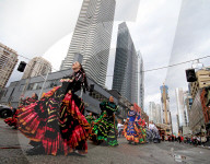 St. Patrick's Day Parade In Downtown Toronto, Canada, On March 16, 2025.