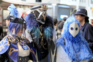 Toronto Comicon Participants Wearing Costumes In Toronto, Canada, On March 16, 2025.