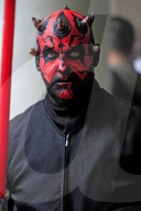 Toronto Comicon Participants Wearing Costumes In Toronto, Canada, On March 16, 2025.