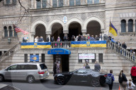 Stand For Democracy Rally In Support Of Ukraine 