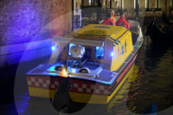 Medical Emergency At Night In Venice