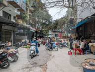 Street Market In Vietnam