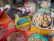 Street Market In Vietnam