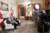 Prime Minister Keir Starmer meets Canada's Mark Carney