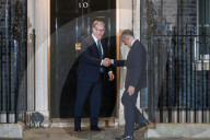 Keir Starmer Greets Mark Carney to Downing Street.