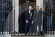 Keir Starmer Greets Mark Carney to Downing Street.