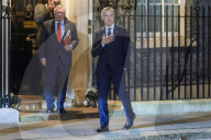Keir Starmer Greets Mark Carney to Downing Street.