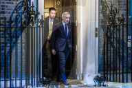 Keir Starmer Greets Mark Carney to Downing Street.