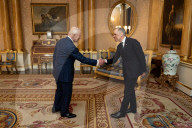 King Charles with new Canadian Prime Minister Mark Carney