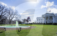  The White House Died The Water In The  Fountain Green  For St.patricks Day 