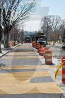 Demolition Of Black Lives Matter Plaza In Washington, D.C. Continues.