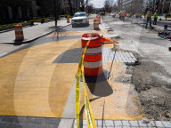 Demolition Of Black Lives Matter Plaza In Washington, D.C. Continues.