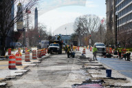 Demolition Of Black Lives Matter Plaza In Washington, D.C. Continues.