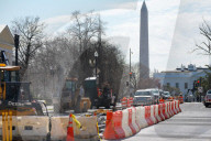 Demolition Of Black Lives Matter Plaza In Washington, D.C. Continues.